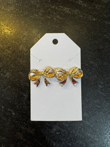 Bow Stud Earrings