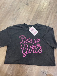 Let's Go Girls Mineral Wash Tee