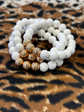 Load image into Gallery viewer, Triple Textured Beaded Bracelets