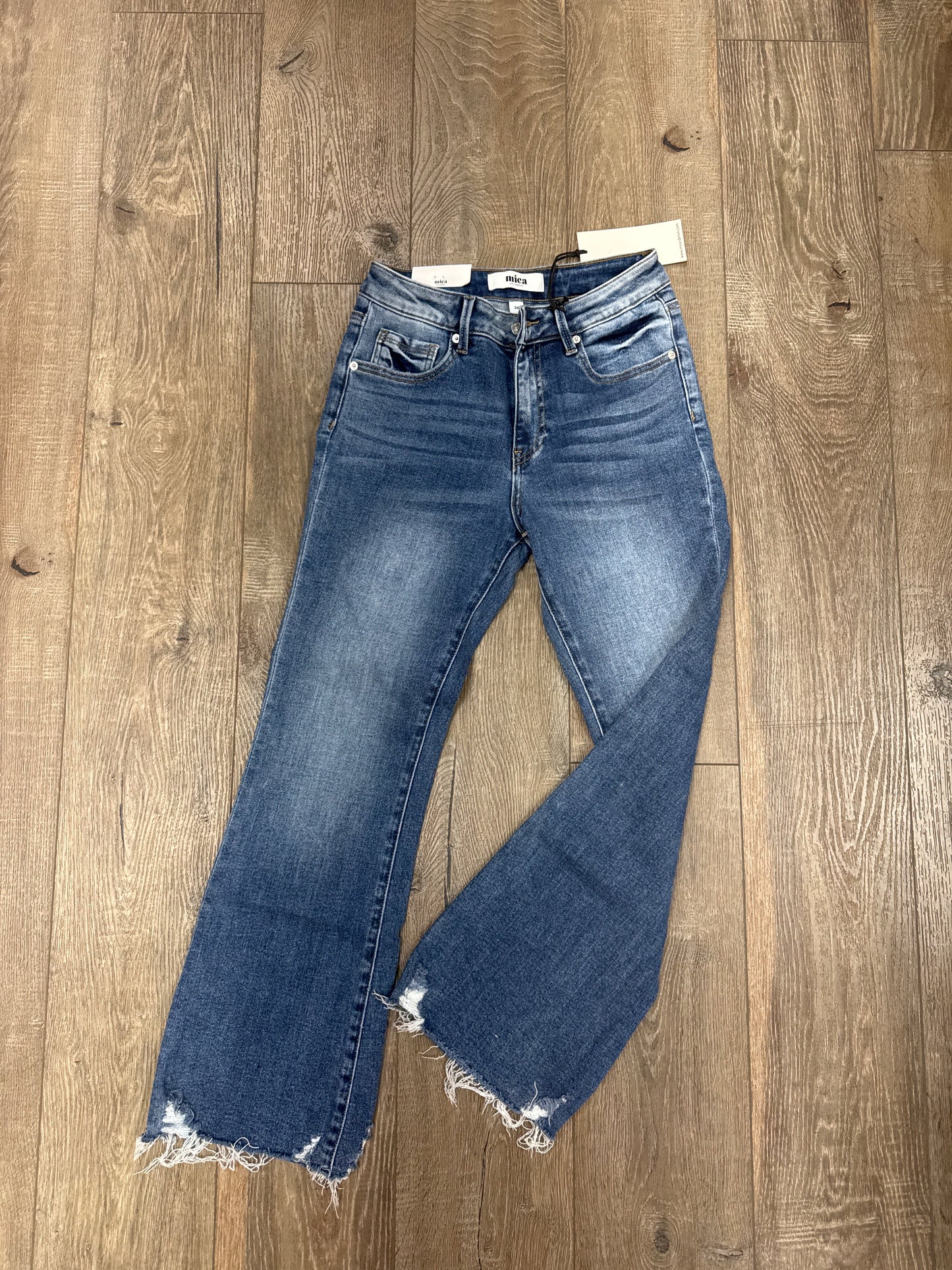 Lucy HR Ankle Flare Jeans