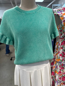 Evergreen Knit Sweater Top