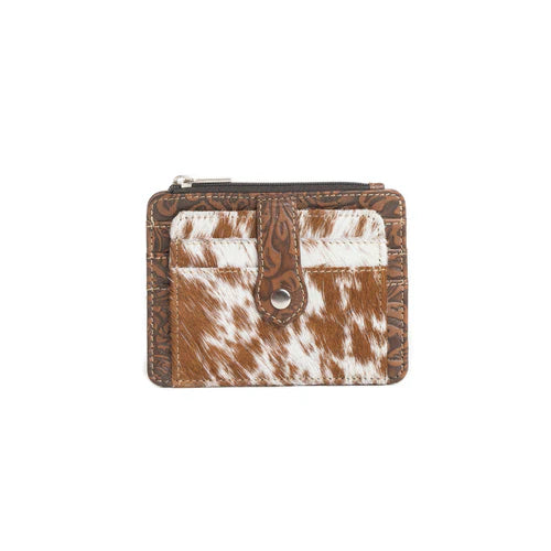 Myra Wonder Trail Credit Card Wallet in Caramel