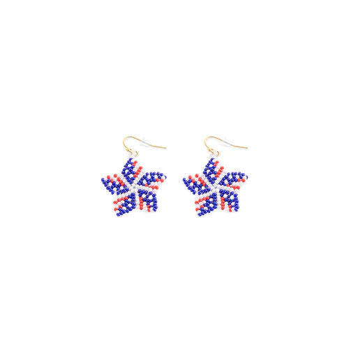 Myra Stars n' Stars Beaded Earrings