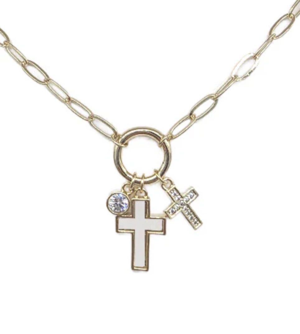 Simple Blessings Charm Necklace