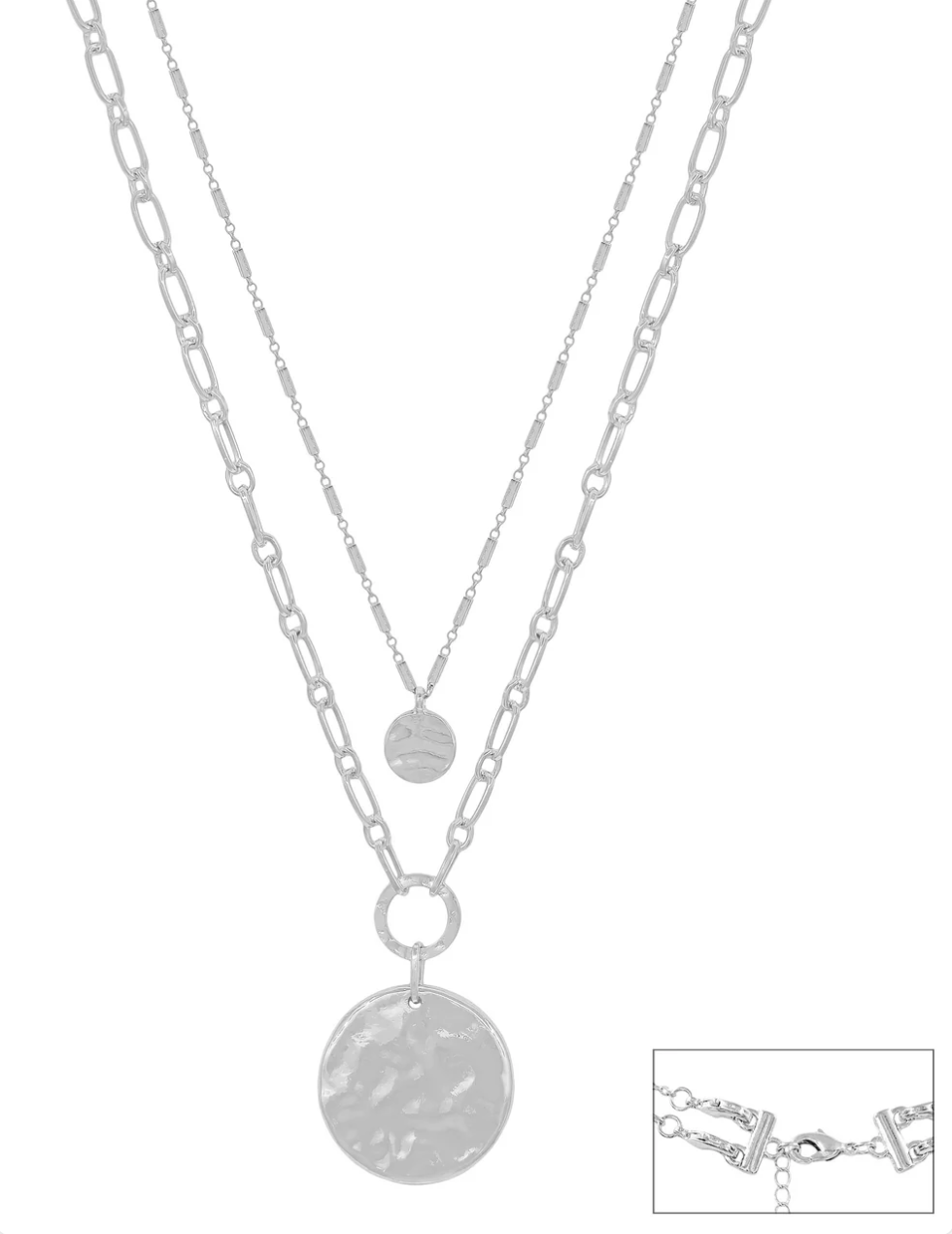 Double Take Layered Chain Necklace