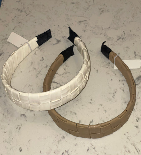 Weaved Leather Headband