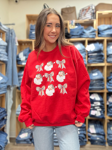 Christmas Print Sweatshirt