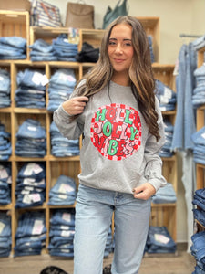 Christmas Print Sweatshirt