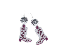 Load image into Gallery viewer, Myra Beaded Boots Earrings