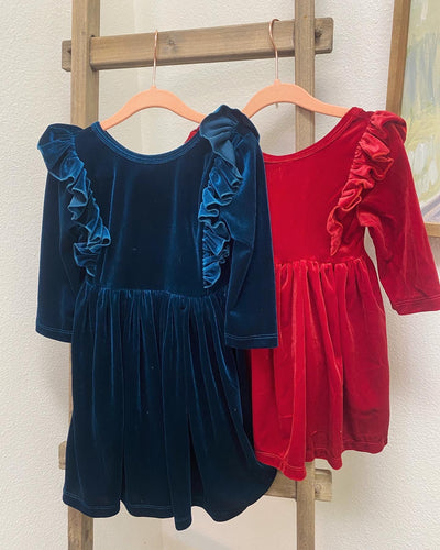 Kids Velvet Dresses
