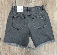 Load image into Gallery viewer, KanCan Faded Black Denim Shorts