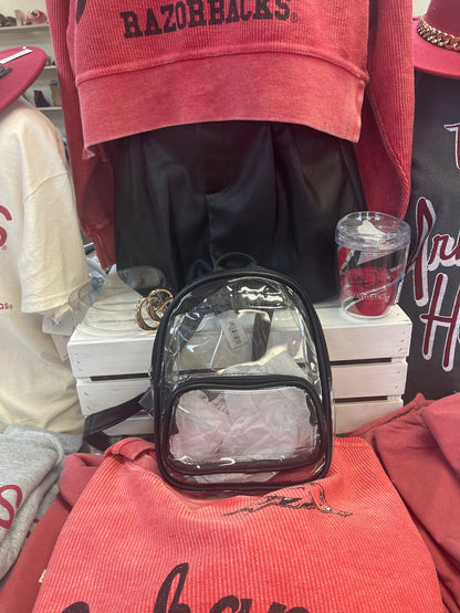 Clear Back Pack