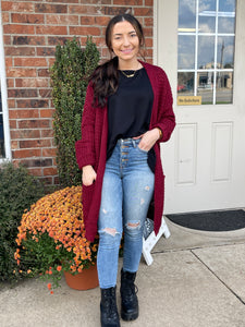 Waffle Knit Cardigans