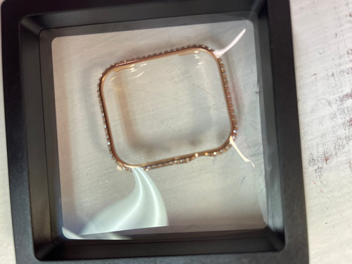 Metal Rhinestone Apple Watch Case