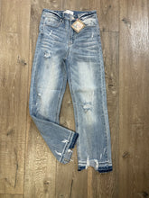 Load image into Gallery viewer, Risen HR Crop Straight Leg Jeans