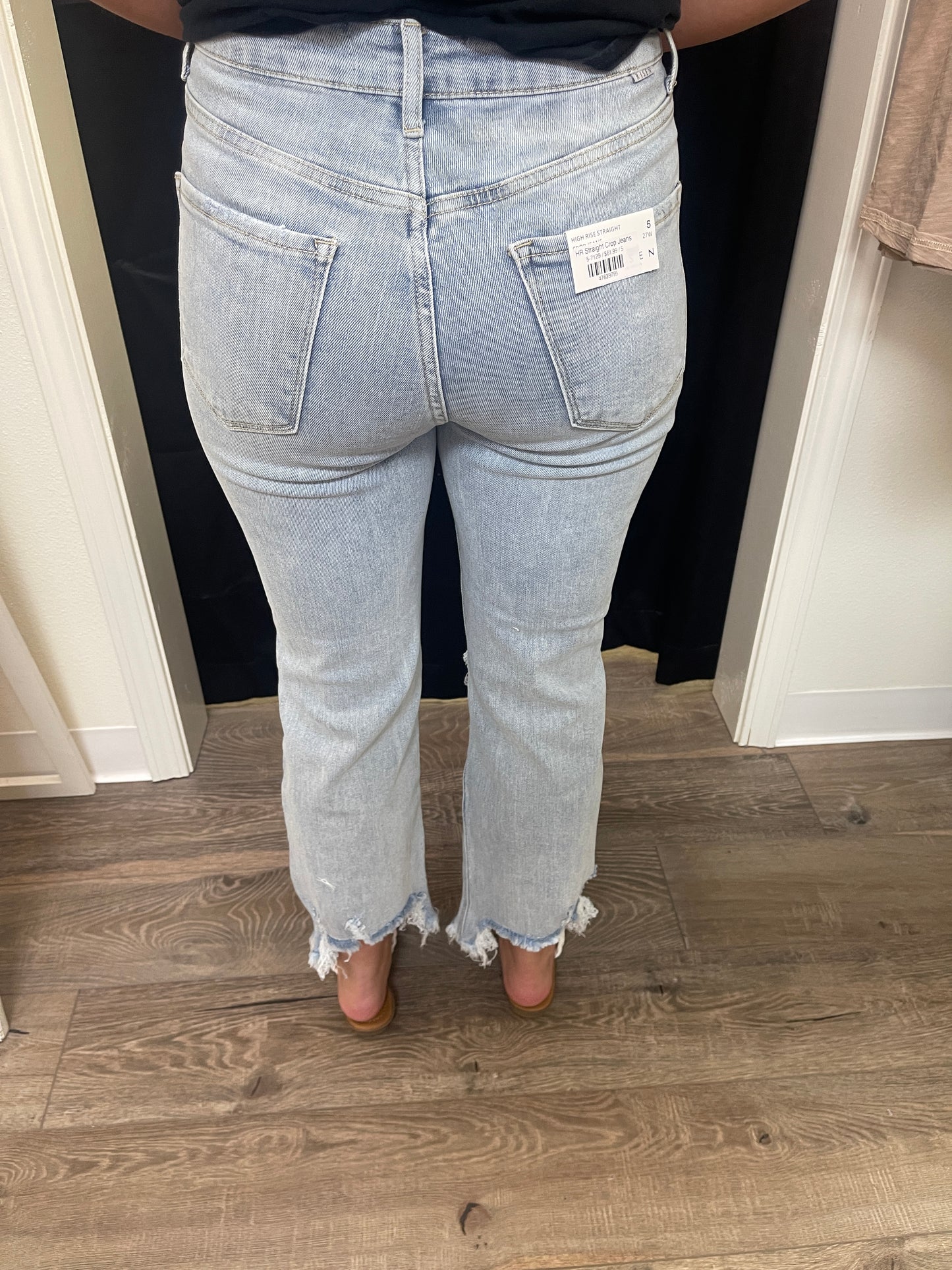 HR Straight Crop Jeans