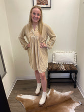 Load image into Gallery viewer, Sutton Velvet Tunic Dress